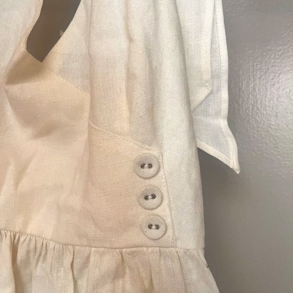 NWT Urban Outfitters White Linen Dress